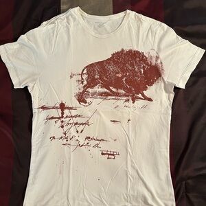 Banana Republic Beige Cotton Tee